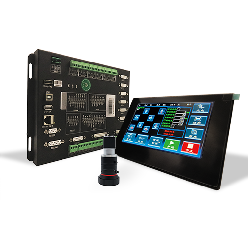 Galvo täppis-visuaalne lasergraveerimine (lõikamine) liitmissüsteem